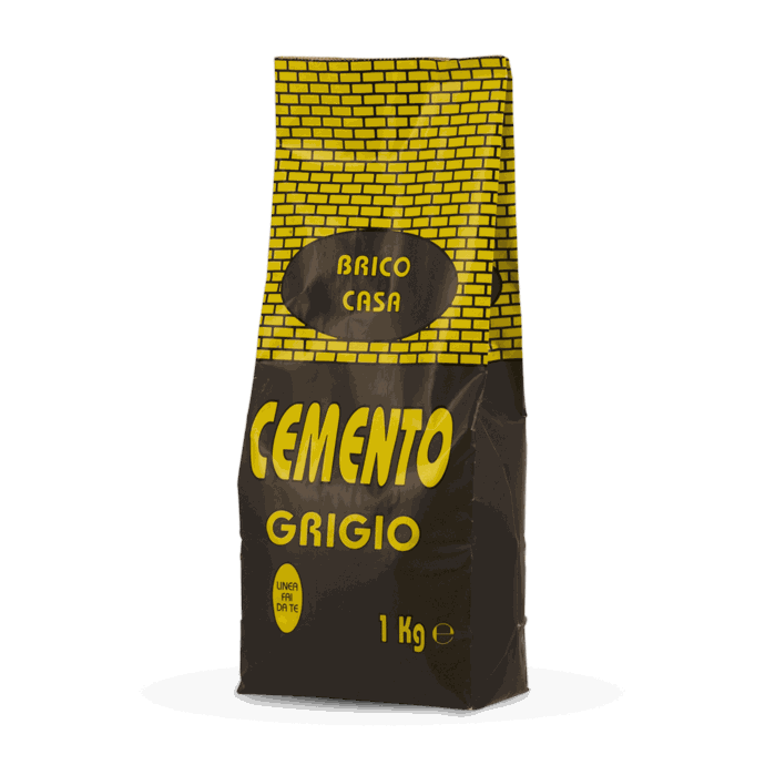 Confezione Cemento grigio — Cemento rapido per riparazioni